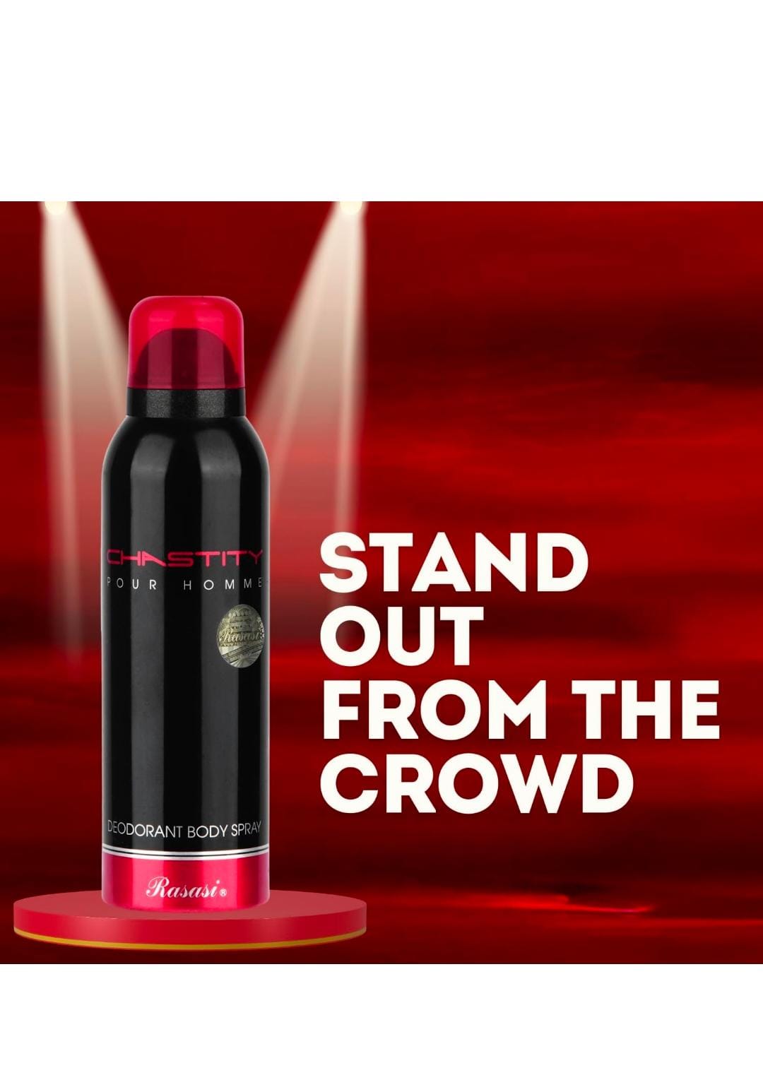 RASASI CHASTITY POUR HOMME DEODRANT SPRAY